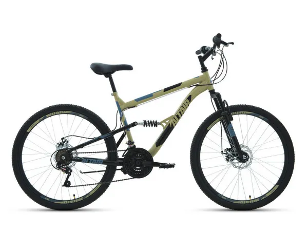 Велосипед двухподвесный Altair MTB FS Disc 26" / 18"