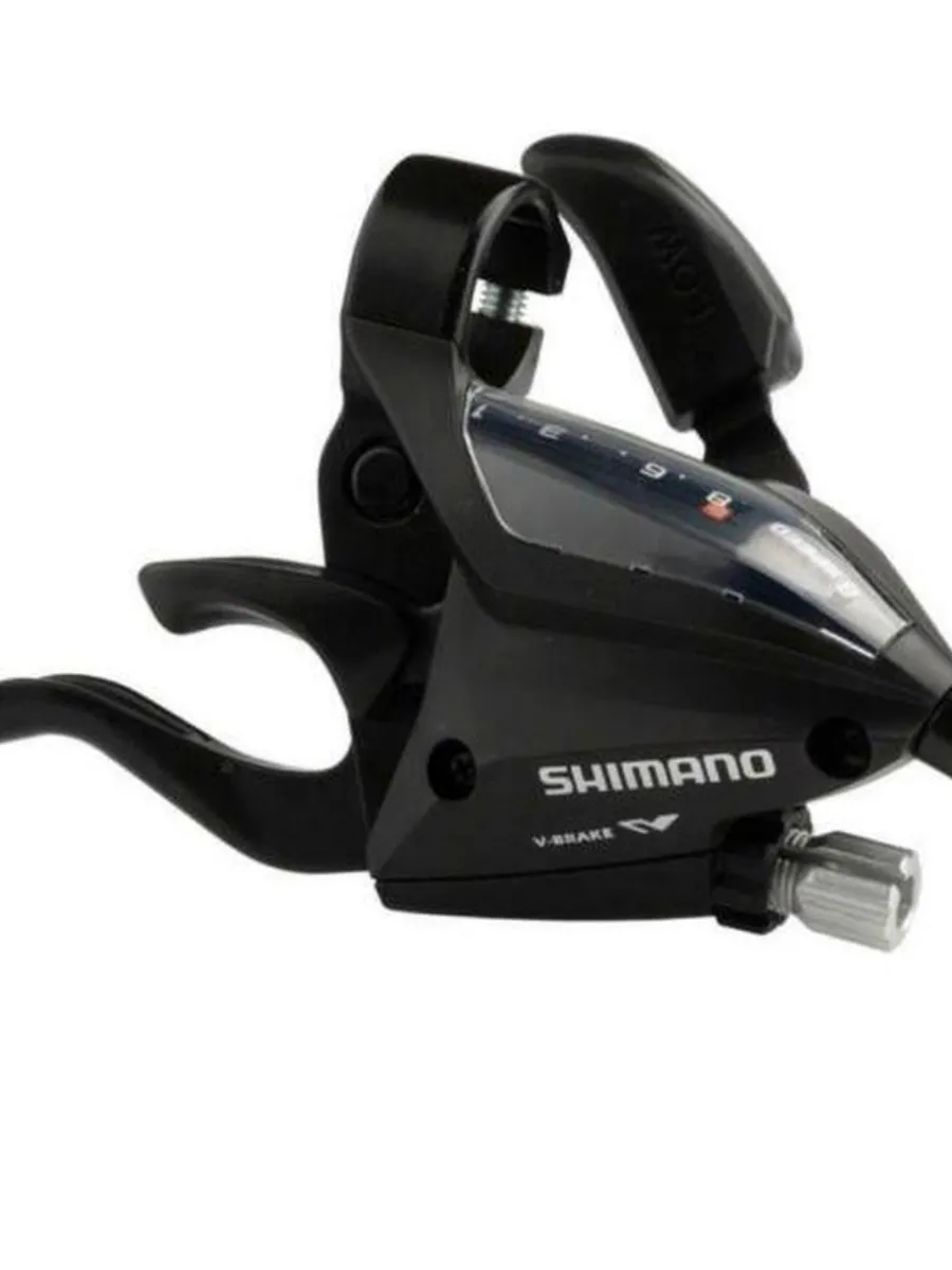 Перекл-ль TOURNEY ESTEF5002RV8AL 2-3172 шифтер+торм. ручка 2пальца 8скор. правый черн инд. уп. SHIMA