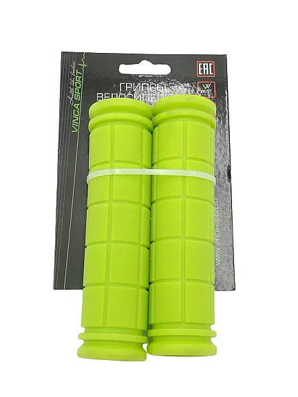 Vinca Sport Грипсы резина зелёные L125