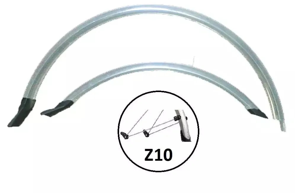 Крылья для велосипеда 28"  PVC Z2 удлиненные